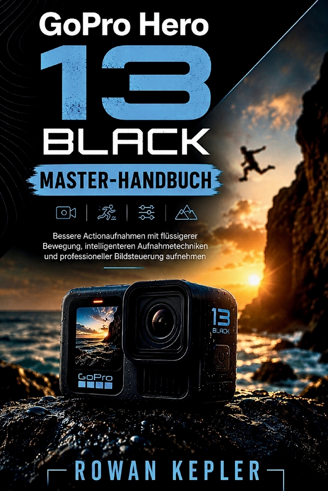 GoPro Hero 13 BLACK Master-Handbuch: Bessere Actionaufnahmen mit flüssigerer Bewegung, intelligenteren Aufnahmetechniken und professioneller Bildsteue cover