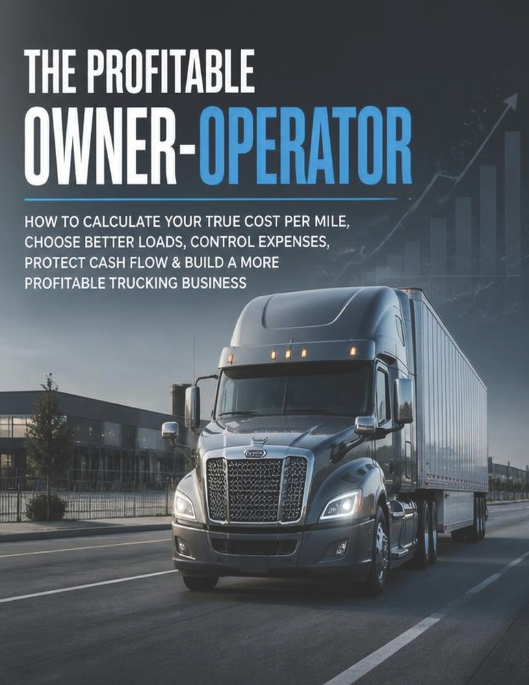 The Profitable Owner-Operator: How to Calculate Your True Cost Per Mile, Choose Better Loads, Control Expenses, Protect Cash Flow & Build a More Profi cover