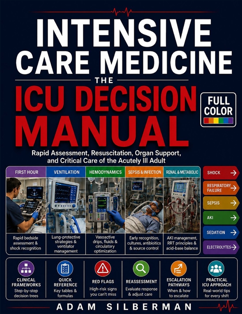 Intensive Care Medicine: The ICU Decision Manual: Rapid Assessment, Resuscitation, Organ Support, and Critical Care of the Acutely Ill Adult cover