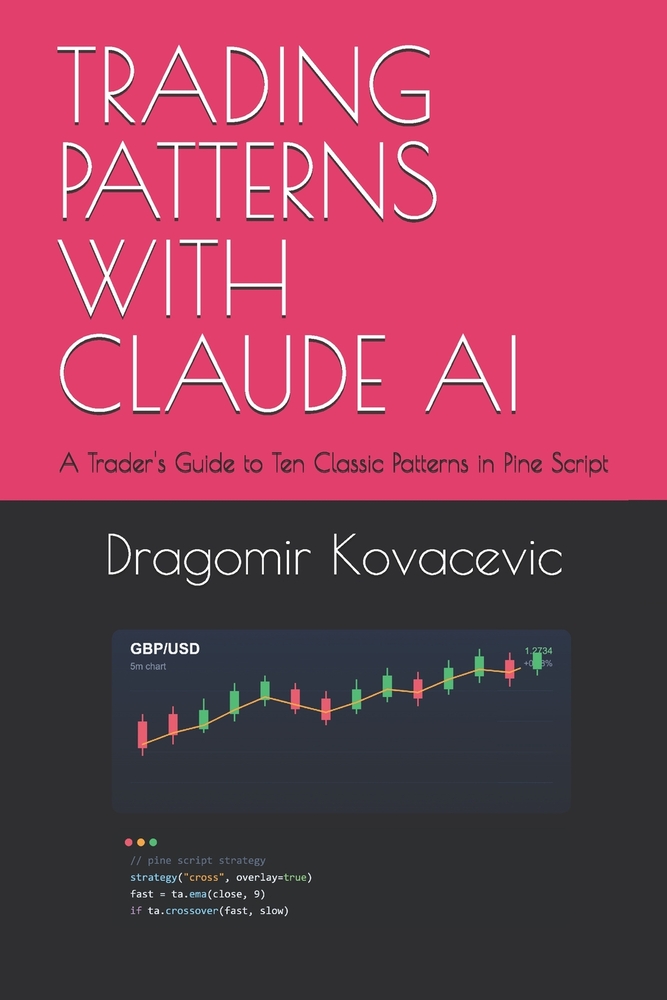 Trading Patterns with Claude AI: A Trader's Guide to Ten Classic Patterns in Pine Script cover