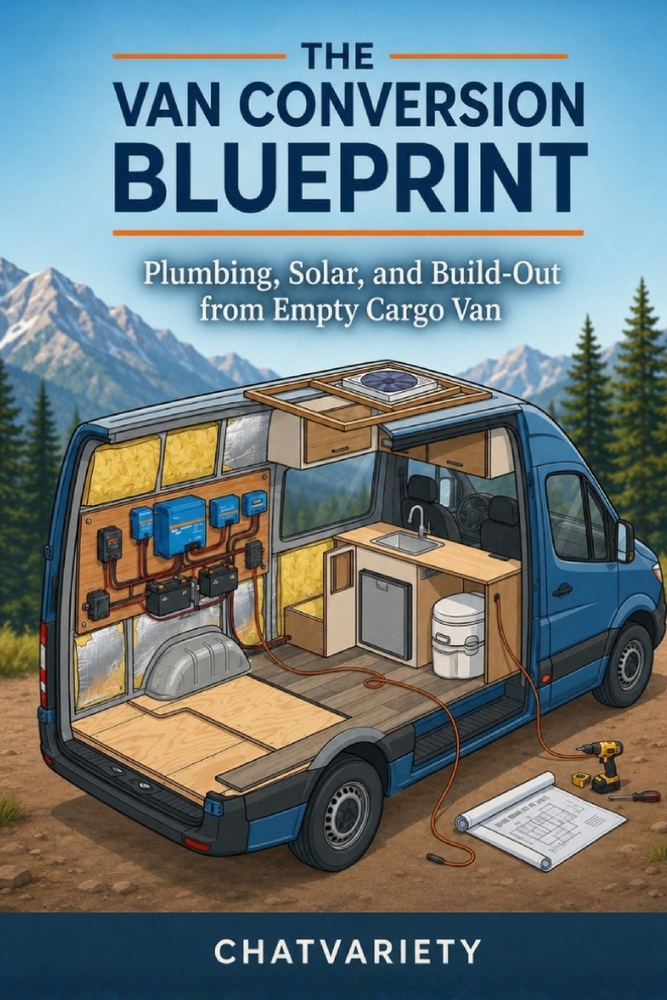 The Van Conversion Blueprint: Plumbing, Solar, and Build-Out from Empty Cargo Van cover