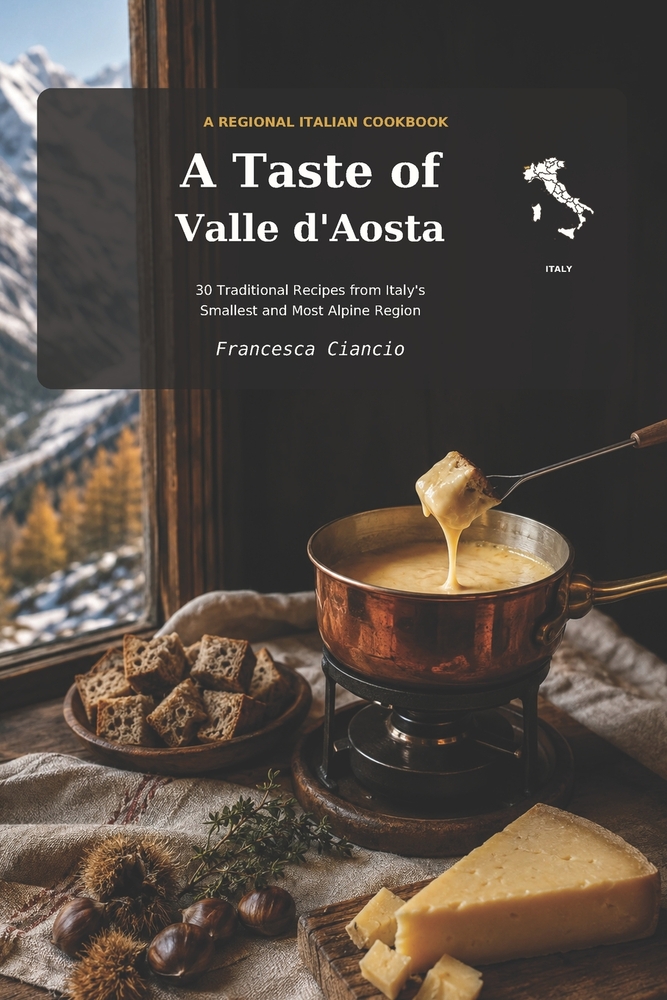 A Taste of Valle d' Aosta: 30 Traditional Recipes from Valle d'Aosta cover