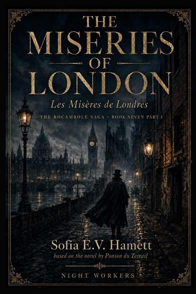 THE MISERIES OF LONDON (Les Misères de Londres): The Rocambole Saga - Book Seven- Part I cover