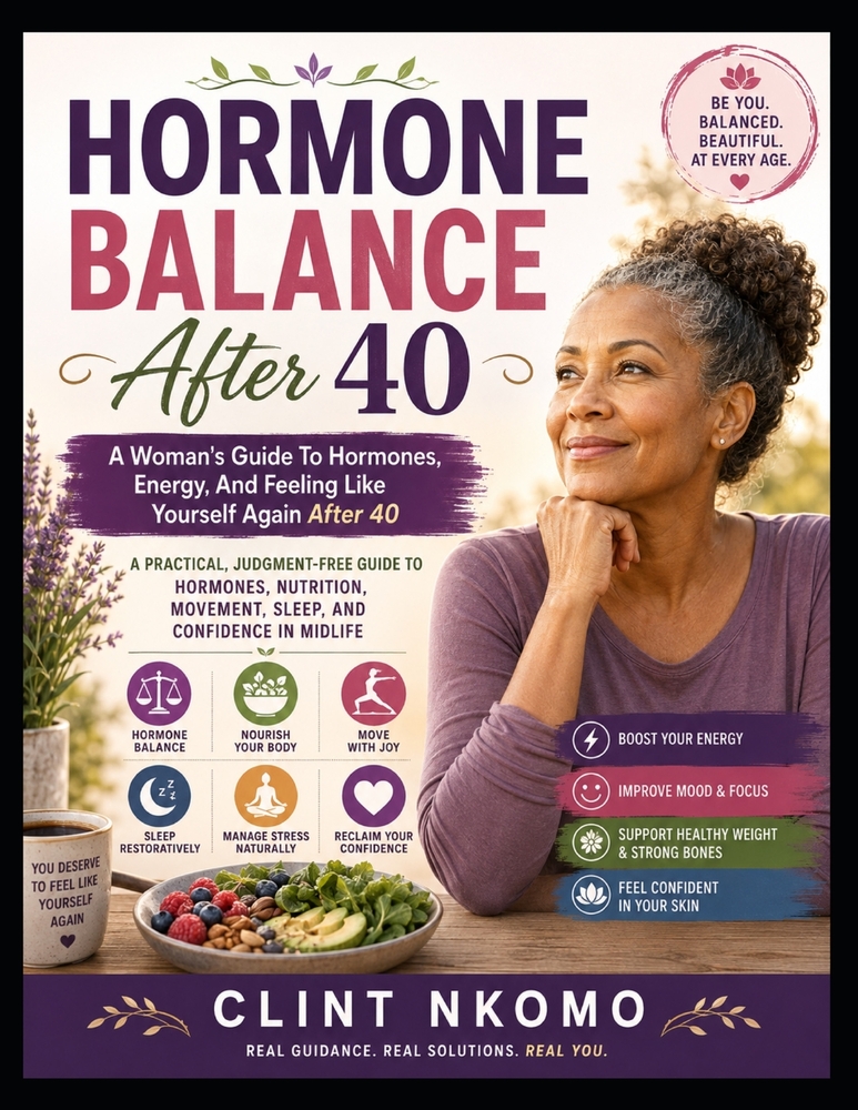 Hormone Balance After 40: A Woman's Guide To Hormones, Energy, And Feeling Like Yourself Again After 40 cover