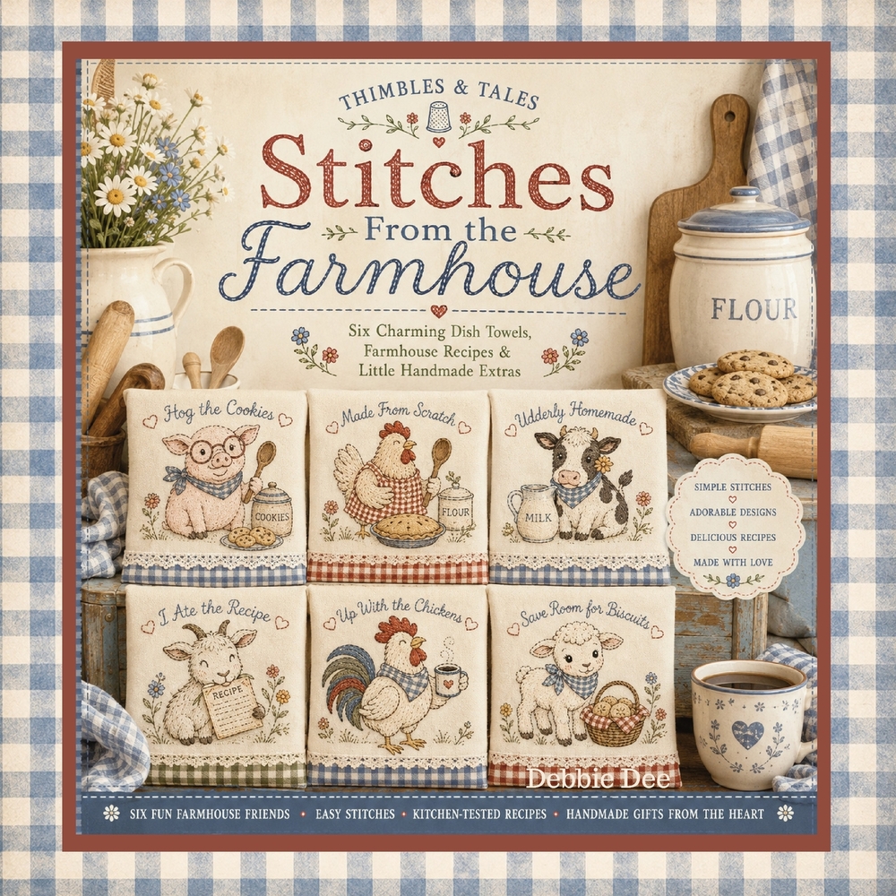 Thimbles & Tales Stitches From the Farmhouse cover