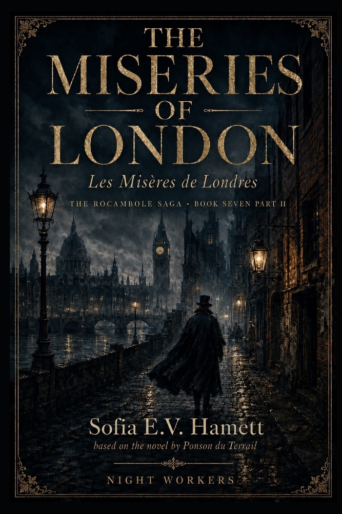 THE MISERIES OF LONDON (Les Misères de Londres): The Rocambole Saga - Book Seven- Part I cover