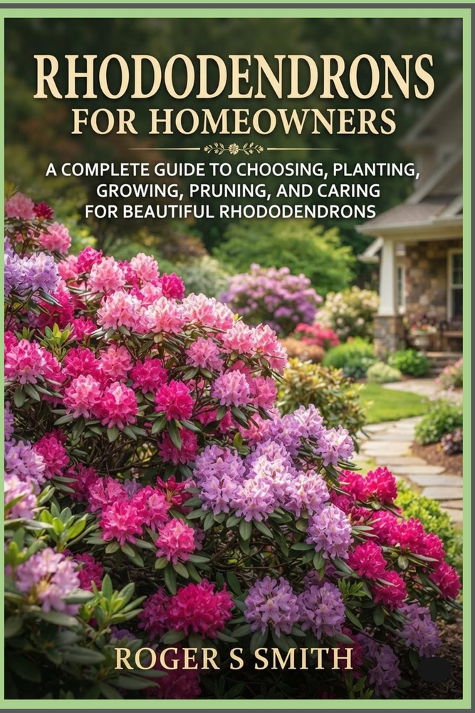 Rhododendrons for Homeowners: A Complete Guide to Choosing, Planting, Growing, Pruning, and Caring for Beautiful Rhododendrons cover