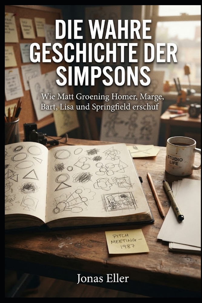 Die wahre Geschichte der Simpsons: Wie Matt Groening Homer, Marge, Bart, Lisa und Springfield erschuf: Von den Ullman-Shorts über den Serienstart 1989 cover