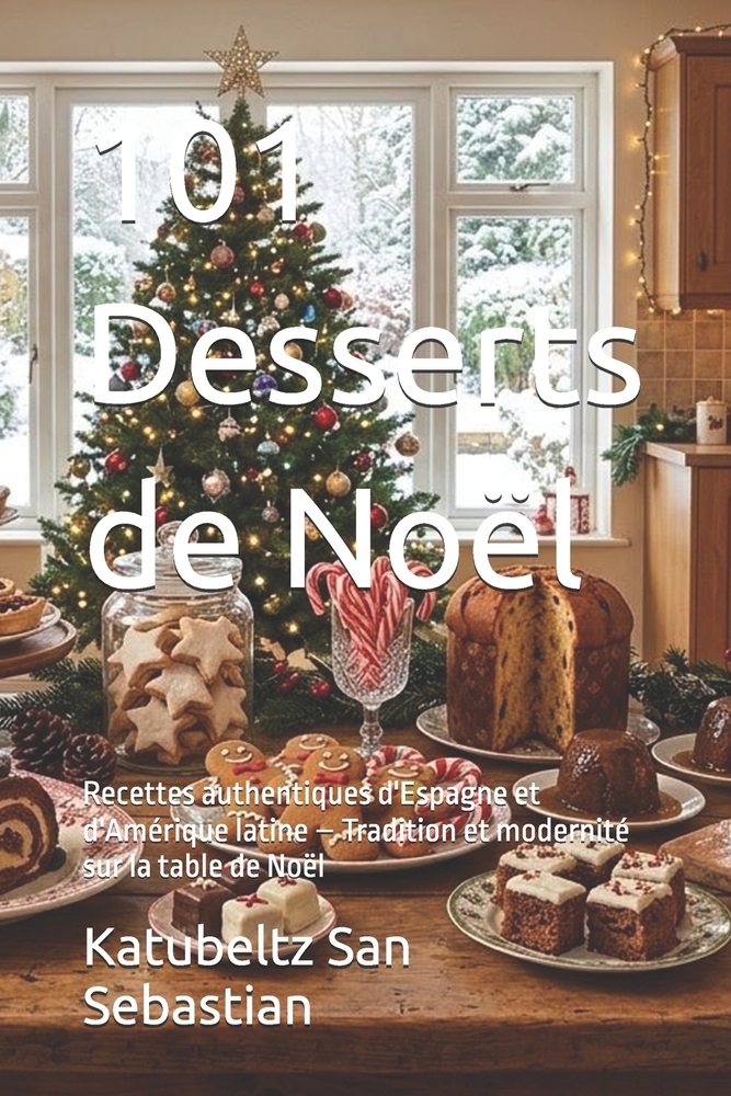 101 Desserts de Noël: Recettes authentiques d'Espagne et d'Amérique latine - Tradition et modernité sur la table de Noël cover