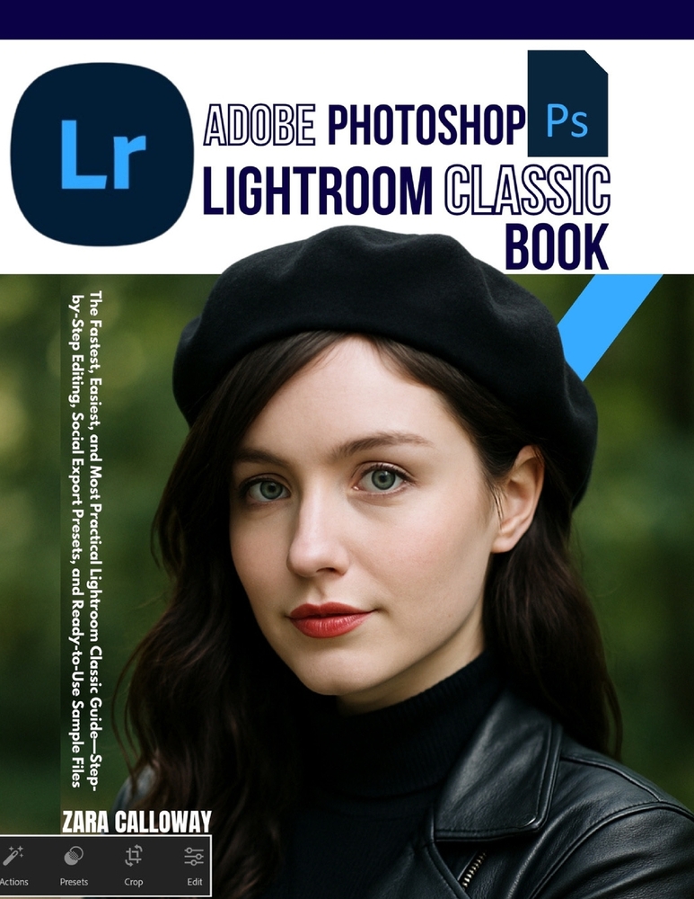 Adobe Photoshop Lightroom Classic book: The Fastest, Easiest, and Most Practical Lightroom Classic Guide - Step-by-Step Editing, Social Export Presets cover