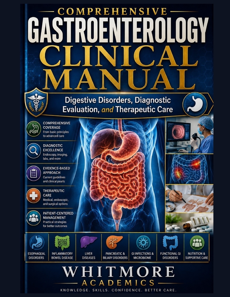 Comprehensive Gastroenterology Clinical Manual: Digestive Disorders, Diagnostic Evaluation, and Therapeutic Care cover
