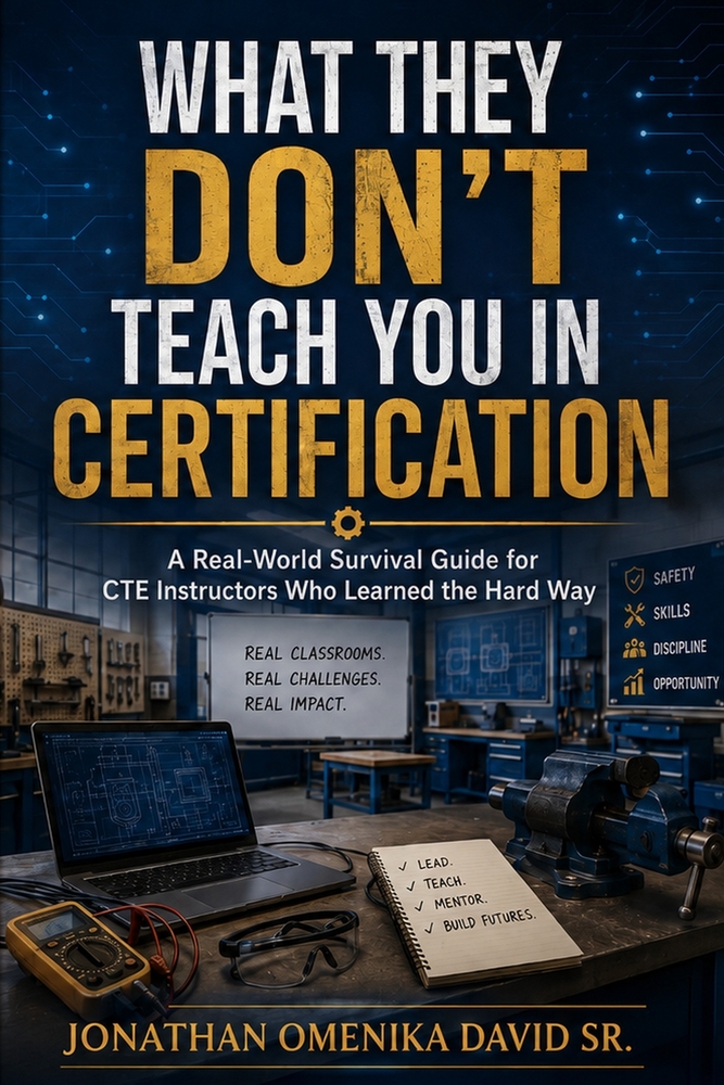 What They Don't Teach You in Certification: A Real-World Survival Guide for CTE Instructors Who Learned the Hard Way cover