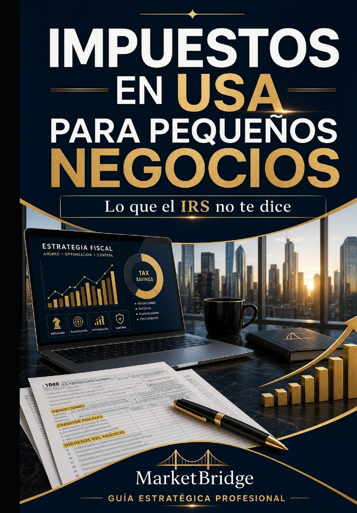 Impuestos En USA Para Pequenos Negocios: Lo que el IRS NO TE DICE cover