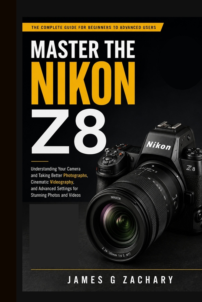 Master the NIKON Z8: Understanding Your Camera and Taking Better Photographs, Cinematic Videography, and Advanced Settings for Stunning Photos and Vid cover