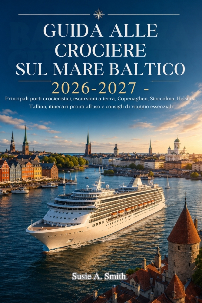 Guida alle crociere sul Mare Baltico 2026-2027: Principali porti crocieristici, escursioni a terra, Copenaghen, Stoccolma, Helsinki, Tallinn, itinerar cover
