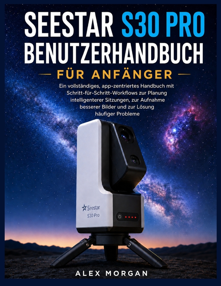 Seestar S30 Pro Benutzerhandbuch Für Anfänger: Ein vollständiges, app-zentriertes Handbuch mit Schritt-für-Schritt-Workflows zur Planung intelligenter cover