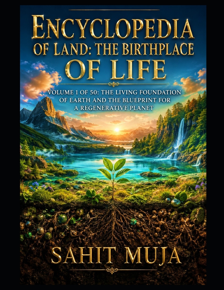 Encyclopedia of Land: The Birthplace of Life: Volume 1 of 50: The Living Foundation of Earth and the Blueprint for a Regenerative Planet cover