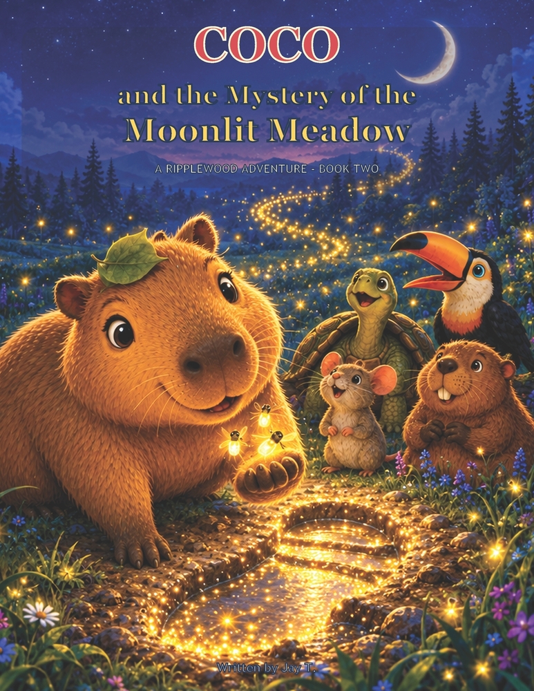 Coco and the Mystery of the Moonlit Meadow: A Gentle Story About Listening, Teamwork, and Caring for Nature cover