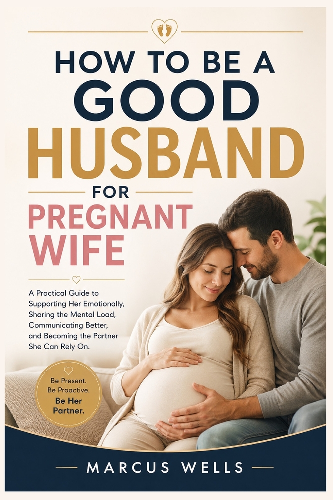 How to Be a Good Husband for Pregnant Wife: A Practical Guide to Supporting Her Emotionally, Sharing the Mental Load, Communicating Better, and Becomi cover
