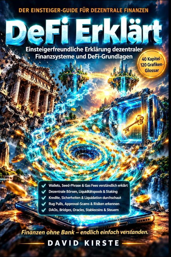 Defi Erklärt: Einsteigerfreundliche Erklärung dezentraler Finanzsysteme und DeFi-Grundlagen cover