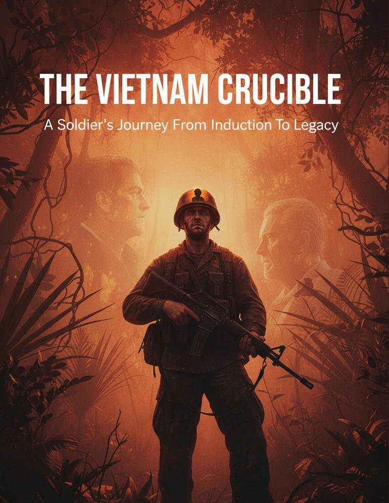 The Vietnam Crucible: A Soldier'S Journey From Induction To Legacy cover