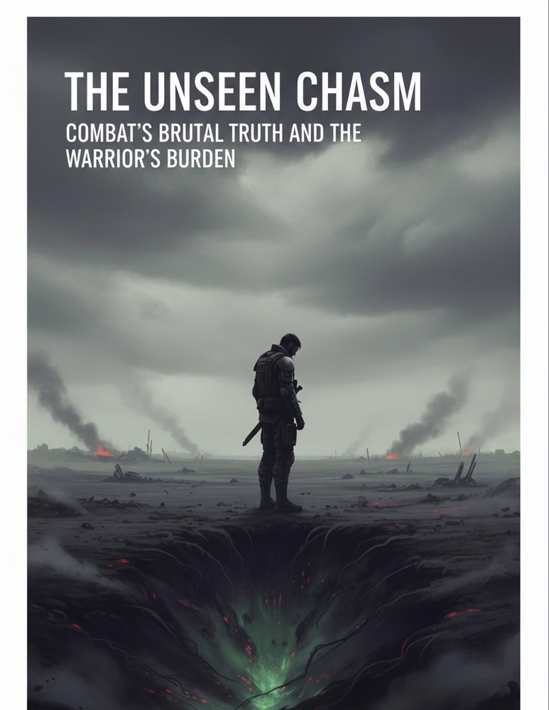 The Unseen Chasm: Combat'S Brutal Truth And The Warrior'S Burden cover