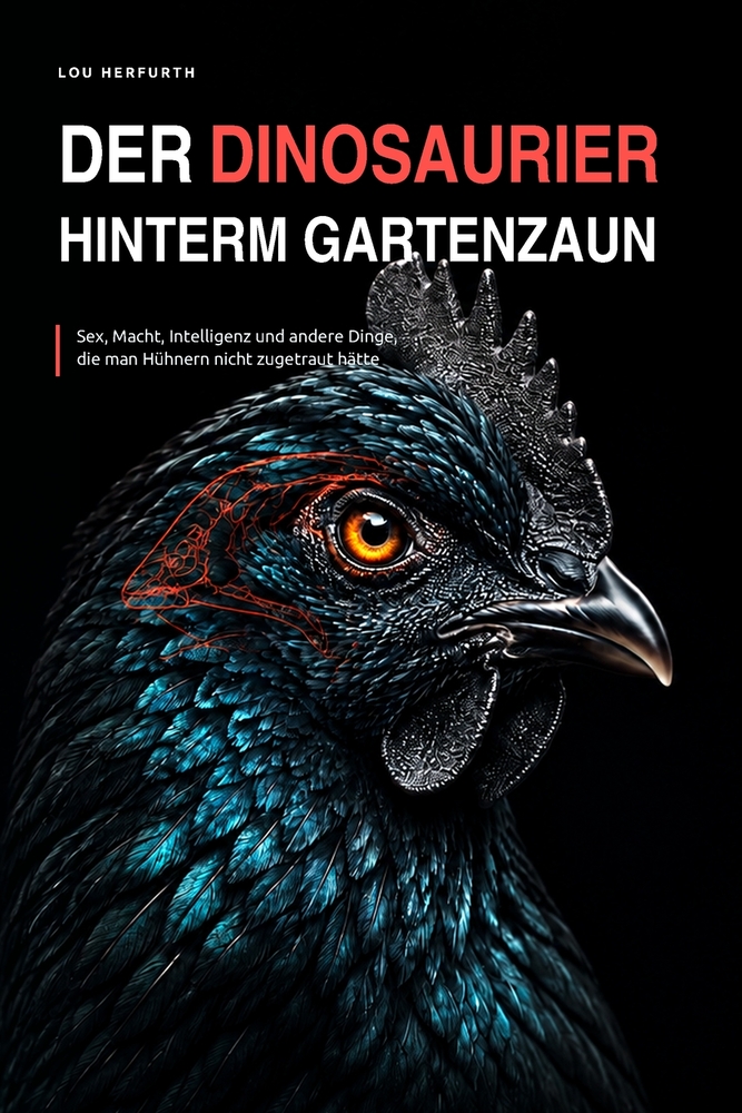 Der Dinosaurier hinterm Gartenzaun: Sex, Macht, Intelligenz und andere Dinge, die man Hühnern nicht zugetraut hätte cover