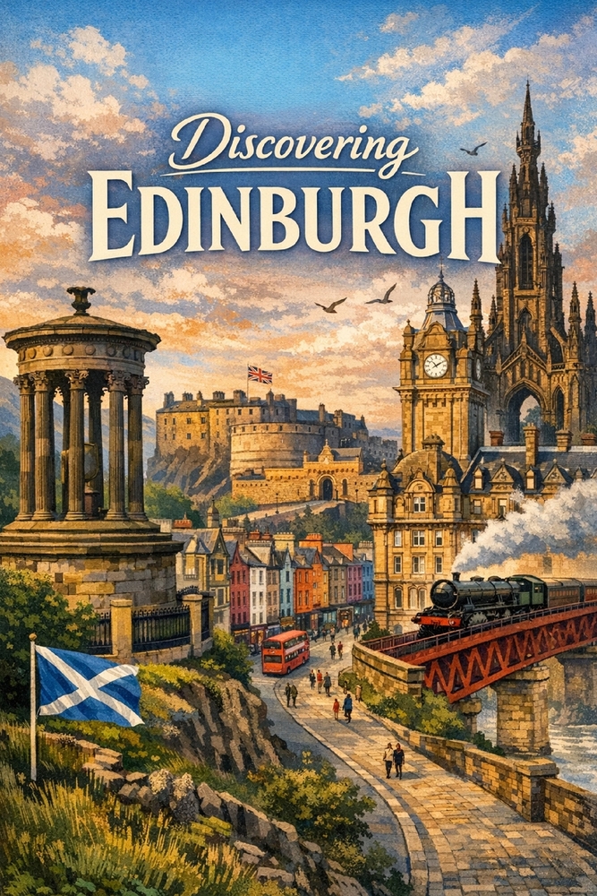 Discovering Edinburgh cover