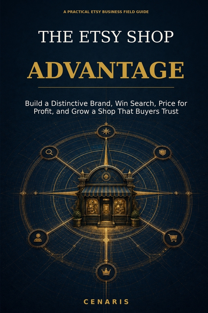The Etsy Shop Advantage: Build a Distinctive Brand, Win Search, Price for Profit, and Grow a Shop That Buyers Trust cover