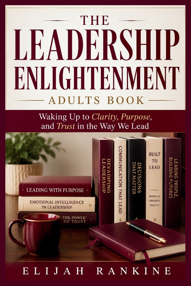 The Leadership Enlightenment Adults Book: Waking Up to Clarity, Purpose, and Trust in the Way We Lead cover