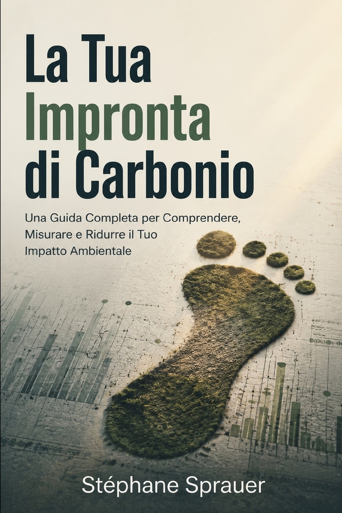 La Tua Impronta di Carbonio: Una Guida Completa per Comprendere, Misurare e Ridurre il Tuo Impatto Ambientale cover