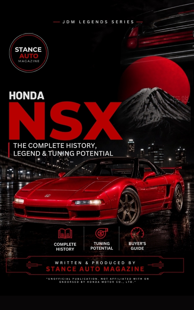 Honda NSX: The Complete History, Legend & Tuning Potential: JDM Legends Series - A Complete Guide to Mid-Engine Heritage, VTEC Engineering, and Perfor cover