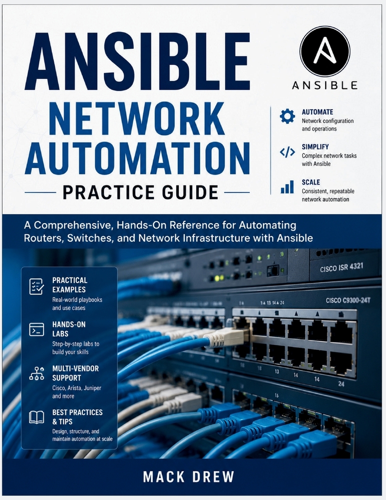 Ansible Network Automation Practice Guide cover