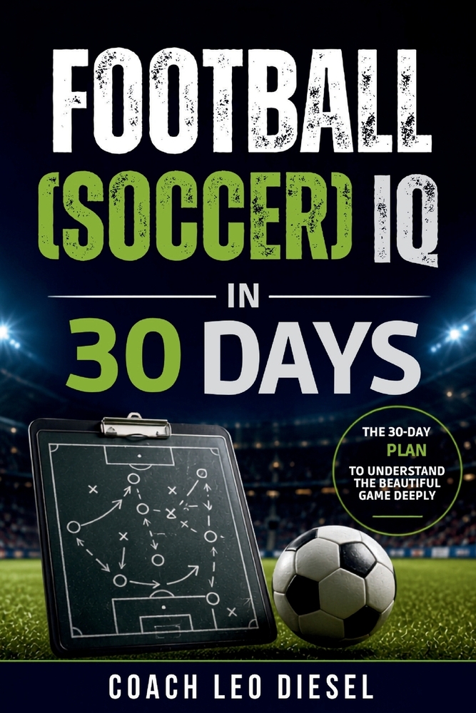 Football (Soccer) IQ in 30 Days: How to Read Matches, Understand Tactics, Analyze Players, and Think Like a Football Expert cover