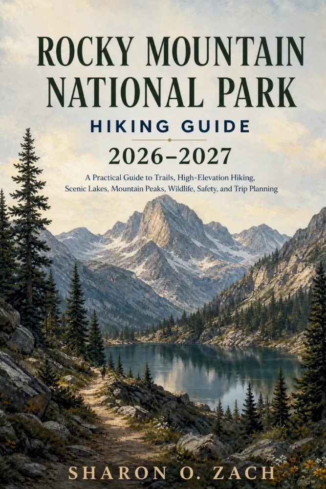 Rocky Mountain National Park Hiking Guide 2026-2027: A Practical Guide to Trails, High-Elevation Hiking, Scenic Lakes, Mountain Peaks, Wildlife, Safet cover