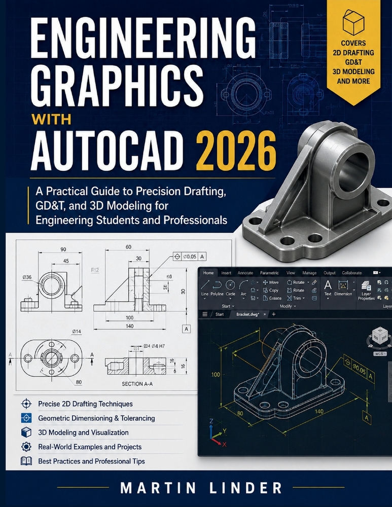 Engineering Graphics with AUTOCAD 2026 cover
