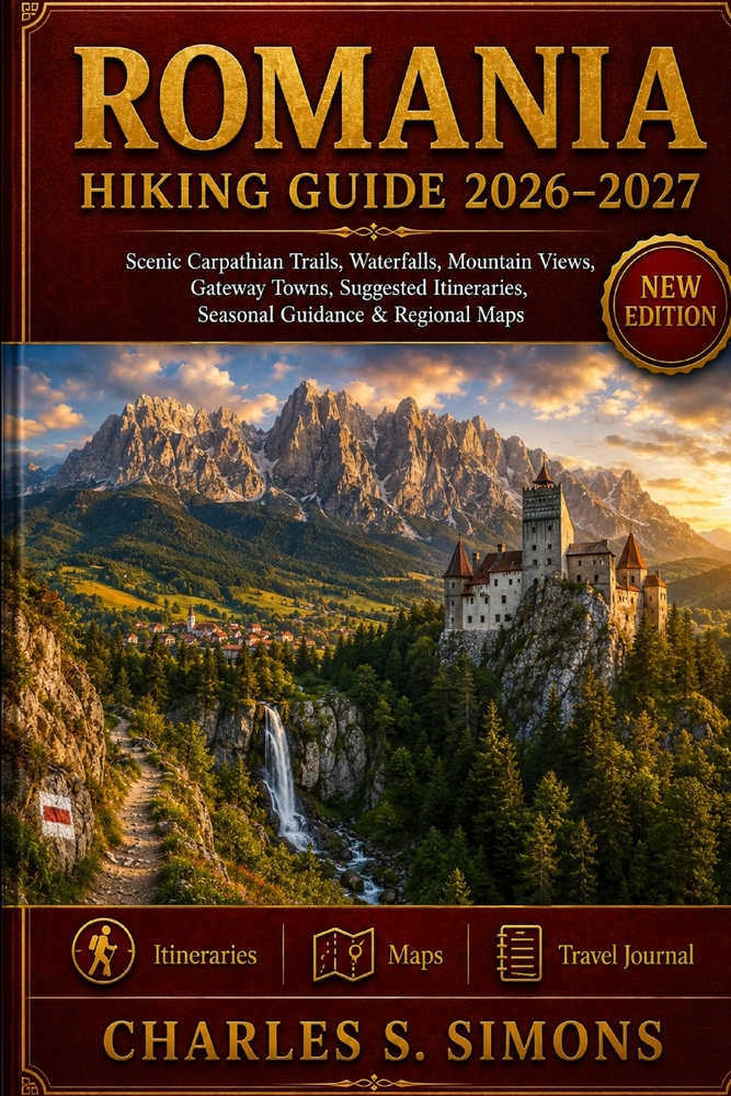 Romania Hiking Guide 2026-2027: Scenic Carpathian Trails, Waterfalls, Mountain Views, Gateway Towns, Suggested Itineraries, Seasonal Guidance & Region cover