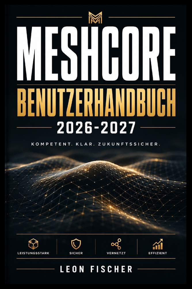 Meshcore Benutzerhandbuch 2026-2027: Schritt-für-Schritt-Anleitung für Einrichtung, Konfiguration und Fehlerbehebung im Mesh-Funknetzwerk - Für Einste cover