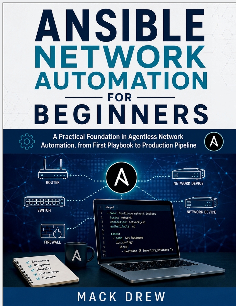 Ansible Network Automation for Beginners cover
