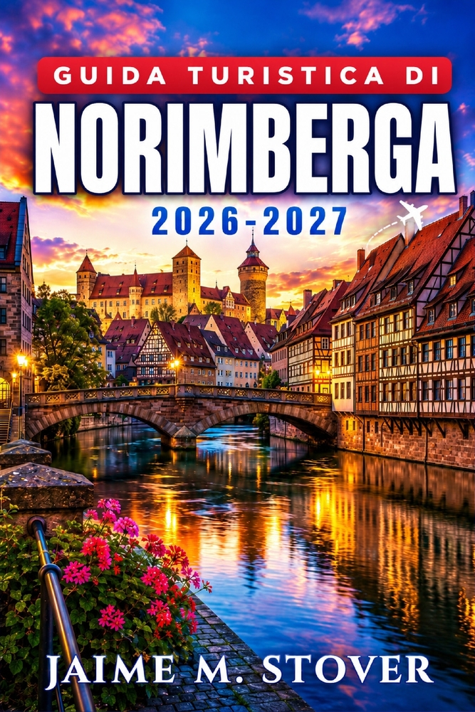 Guida Turistica di Norimberga 2026-2027: Centro storico e Castello Imperiale, cucina francone, musei, area dei raduni del Partito Nazista, mercatini d cover