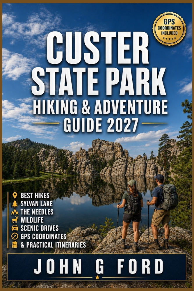 Custer State Park Hiking & Adventure Guide 2027: Best Hikes, Sylvan Lake, The Needles, Wildlife, Scenic Drives, GPS Coordinates & Practical Itinerarie cover