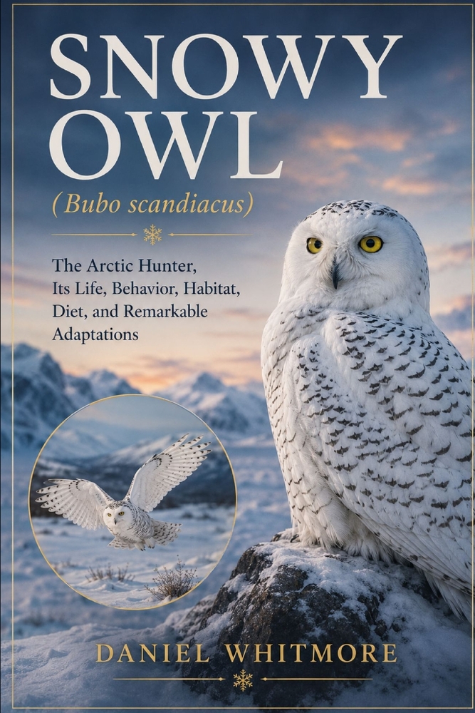 SNOWY OWL(Bubo scandiacus): The Arctic Hunter, Its Life, Behavior, Habitat, Diet, and Remarkable Adaptations cover