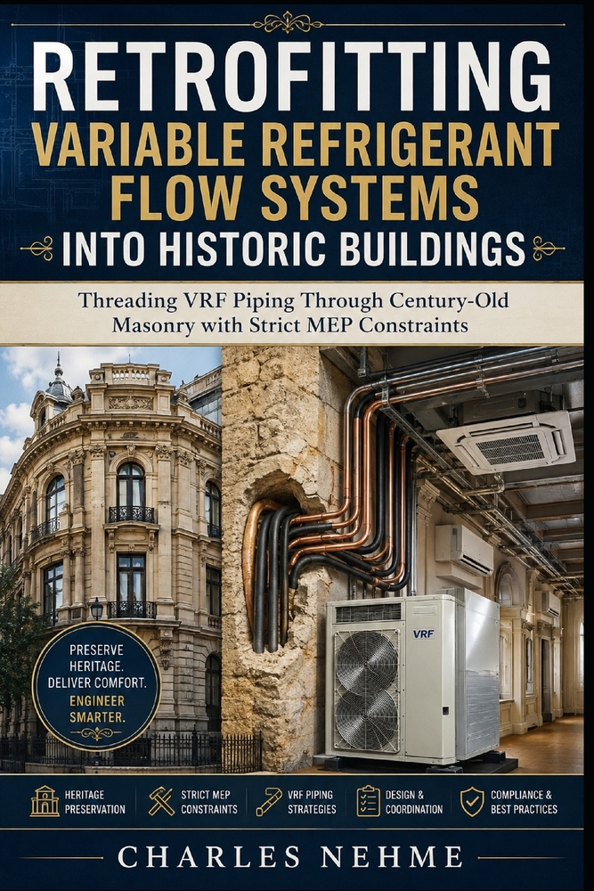 Retrofitting Variable Refrigerant Flow Systems Into Historic Buildings: Threading VRF Piping Through Century-Old Masonry with Strict MEP Constraints cover