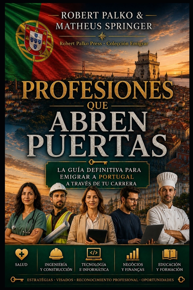 Profesiones que abren puertas: La guía definitiva para emigrar a Portugal a través de tu carrera profesional. cover