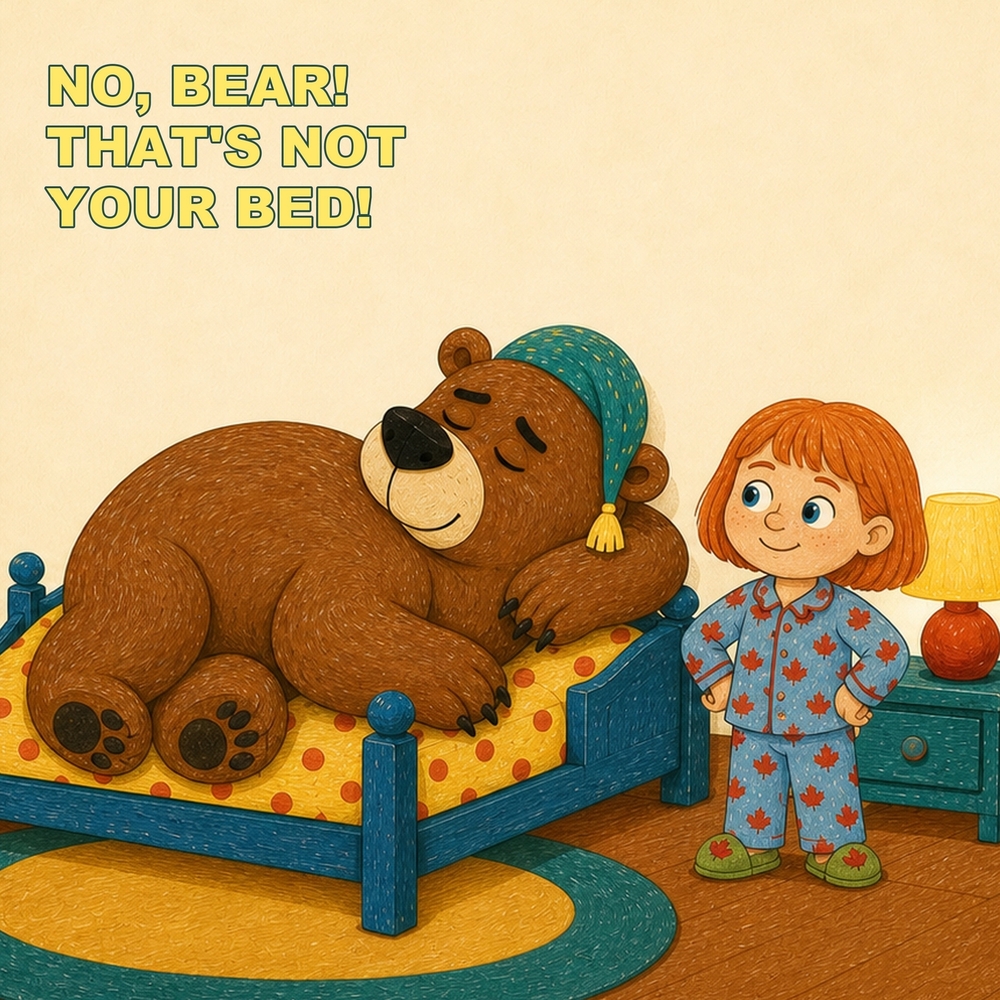 No, Bear. That's Not Your Bed! cover