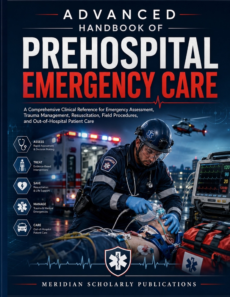 Advanced Handbook of Prehospital Emergency Care: A Comprehensive Clinical Reference for Emergency Assessment, Trauma Management, Resuscitation, Field cover