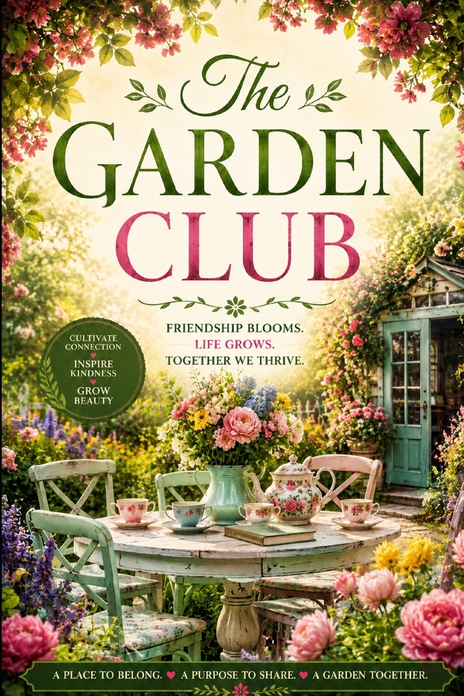 The Garden Club: A Cozy Mystery of Secret Rivalries, Hidden Motives, and Murder in a Quiet Town cover