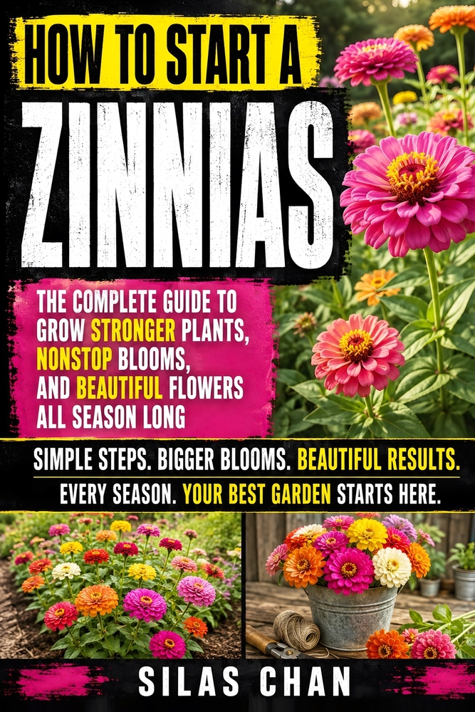 How to Grow Zinnias: A Practical Zinnia Growing Guide for Beginners to Grow Strong Stems, More Blooms, Cut Flowers, Healthy Plants, and a Repeatable G cover