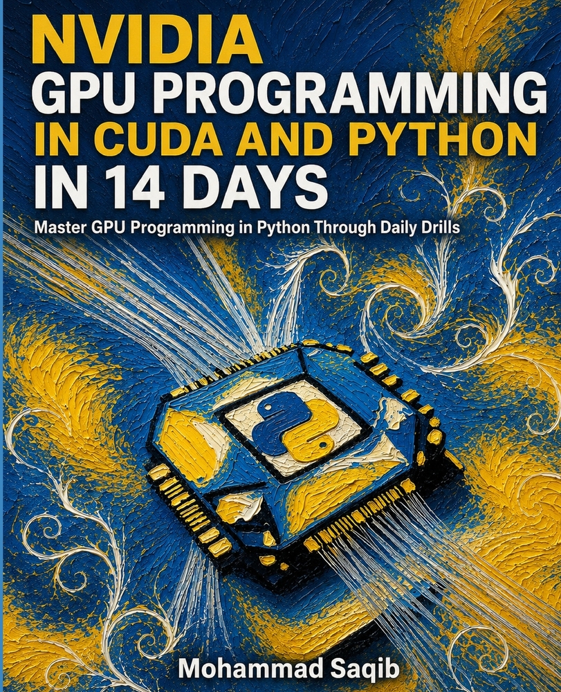 NVIDIA GPU Programming in CUDA and Python in 14 Days: Master GPU Programming in Python Through Daily Drills cover