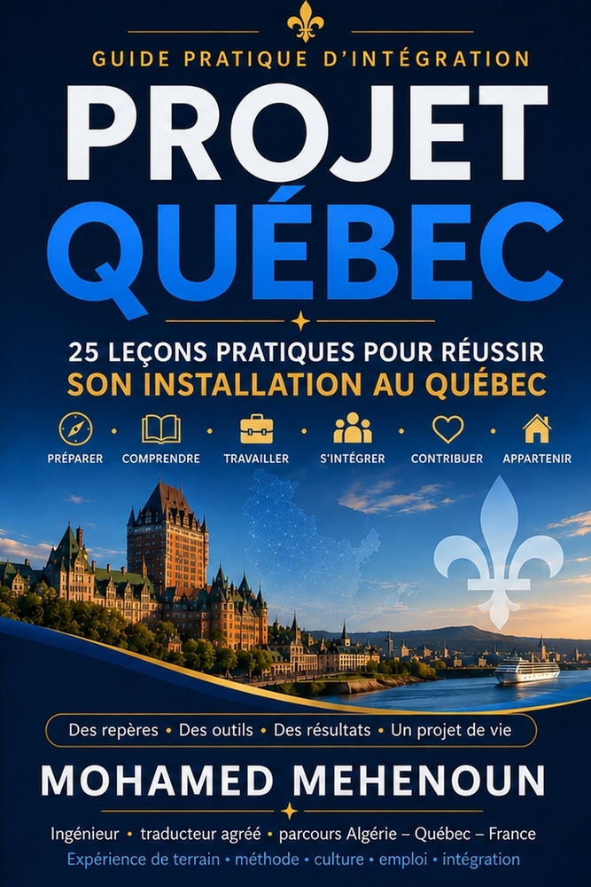 Projet Québec: 20 leçons pour construire une immigration réussie cover